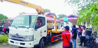 The newly purchased towing truck of the Bacolod City government. MAE SINGUAY/PN