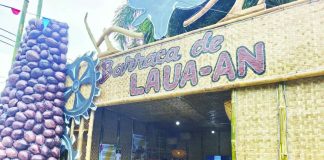 The Municipality of Laua-an’s booth, one of 18 Pasundayag exhibits at Evelio B. Javier Freedom Park. The booths will showcase local products, attractions, and tourism destinations. Visitors can also enjoy daily demonstrations of traditional crafts from December 1 to 29. 93.3 XFM ANTIQUE FB PHOTO