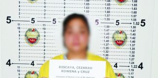 Mugshot of contractor Sarah Discaya after she was arrested by the National Bureau of Investigation on Thursday, December 18, 2025. NBI PHOTO