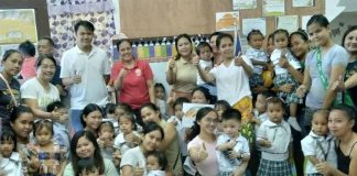 During EB Magalona’s Mayor Matthew Louis Malacon visit at Barangay 1-Poblacion Early Childhood Development Center. EB MAGALONA PIO