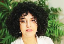 Iranian Nobel Peace Prize winner Narges Mohammadi is a women’s rights activist. AFP