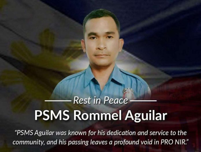 NAPOLCOM Police Senior Master Sergeant (PSMS) Rommel Aguilar, who went missing during an armed encounter in Calatrava, Negros Occidental, was later found slain by the same group involved in earlier attacks on December 7. PRO-NIR