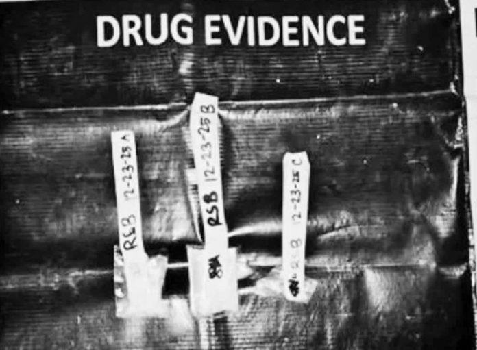 The illegal drugs seized from a jail visitor at the Negros Occidental District Jail (NODJ)–Male Dormitory in Bago City on December 23. PNA PHOTO