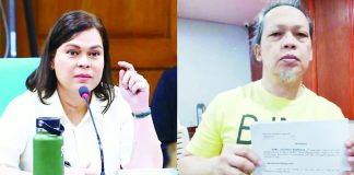 Ramil Madriaga (right) alleges that drug syndicates and Philippine Offshore Gaming Operators (POGOs) were funding the political movement Inday Sara Duterte is My President (ISIP) Pilipinas.