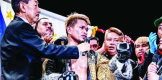 John Riel Casimero was all smiles after defeating Tom Mizokoshi of Japan. PHOTO COURTESY OF TREASURE BOXING PROMOTIONS