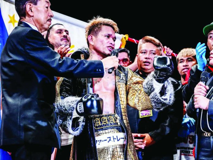 casimero_resized_compressed John Riel Casimero was all smiles after defeating Tom Mizokoshi of Japan. PHOTO COURTESY OF TREASURE BOXING PROMOTIONS