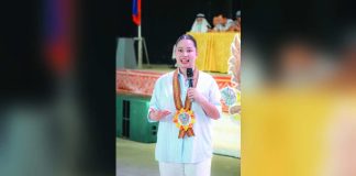 “Indi ‘ni namon inheritance. Indi man ‘ni palangabuhian namon ang politika. We do this because we enjoy (public service),” says Vice Gov. Nathalie Ann Debuque. LEE ANN DEBUQUE/FB PHOTO