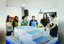 Energy chief cites need for ‘typhoon-resistant’ energy facilities Energy Secretary Sharon Garin (second from right) says the Department of Energy (DOE) is hoping that by 2026 they can design one city that is a typhoon-prone area. The DOE on December 1 opened an exhibit showing models of various power generation facilities using different technologies. DOE PHOTO