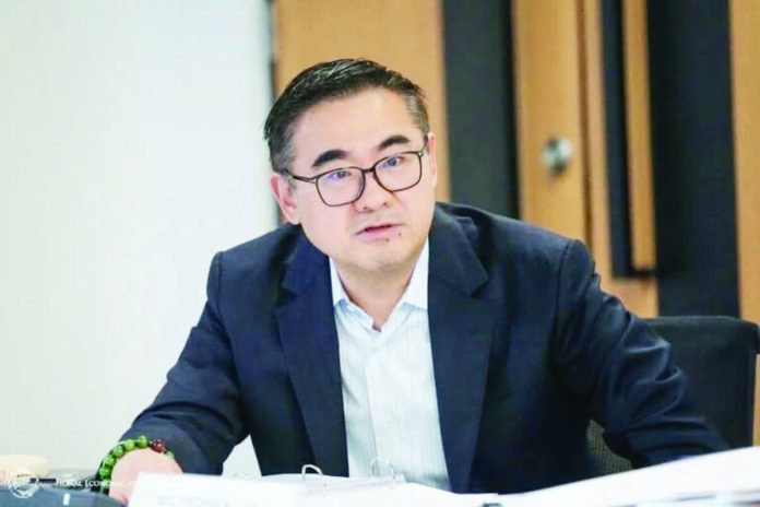 Finance Secretary Frederick Go. Finance Secretary Frederick Go.