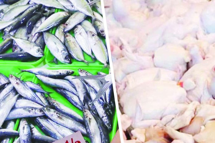 The Department of Agriculture said the spike in prices for galunggong is due to lack of supply. It advised the public to just buy chicken instead. ABS-CBN NEWS / PNA PHOTOS