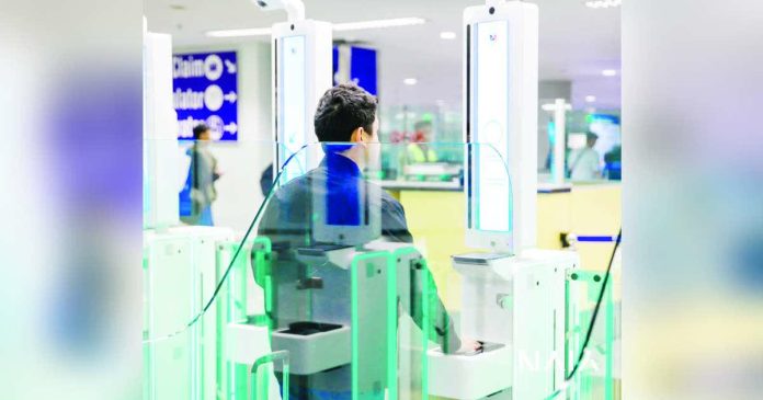 Immigration electronic gates (e-gates), which could process a passenger in about 20 seconds, were rolled out at the Ninoy Aquino International Airport on Tuesday, Dec. 16, 2025. In addition, more Immigration officers have been deployed to help ease congestion, especially during the holiday rush. PHOTO COURTESY OF NNIC