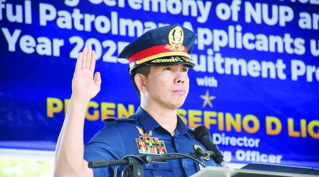 Police Brigadier General Josefino Ligan, director of the Police Regional Office (PRO-6), PRO-6 PHOTO