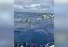 Coast Guard rescues 9 Palawan fishermen off Antique Philippine Coast Guard personnel tow distressed fishing vessel FBCA Kim Syvil during a rescue operation southwest of Nogas Island in Anini-y, Antique, where nine fishermen from Puerto Princesa City, Palawan were safely recovered amid rough sea conditions. COAST GUARD DISTRICT WESTERN VISAYAS PHOTO
