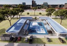 BACOLOD’S FIRST OUTDOOR ‘GLASSHOUSE’ SPORTS COURT TO RISE IN MEGAWORLD’S THE UPPER EAST Aerial render of The Yard at The Upper East