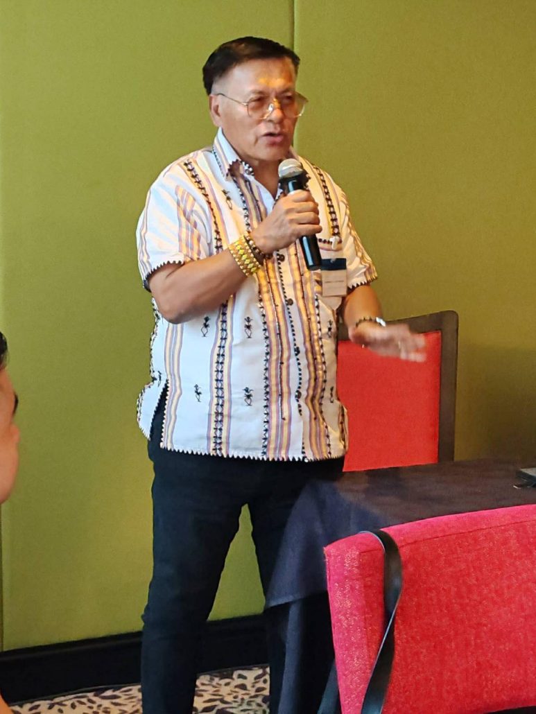 Mailed Molina, Supreme Chief Pangat of the Autonomous Cordillera Nation.