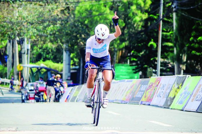 neljoy_Ilongga1_copy_resized_compressed Angela Joy Marie “Dayday” Bermejo powers through the finish line in a local race — an early glimpse of the grit and determination that will carry her to the 33rd Southeast Asian Games, where she will make history as the first Ilongga to represent the Philippines in track cycling. TORGRAPHY-PHOTO