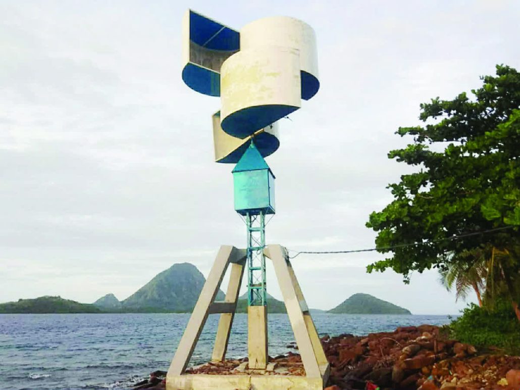 Curated visual reference: Picture Idea: Wind Power Lights Up Off Grid Island
