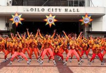 Tribu Taga-Baryo sang Bo. Obrero during the Dinagyang 2026 Pamukaw on Tuesday, December 16. Photo courtesy of Mai Ladiao/PN