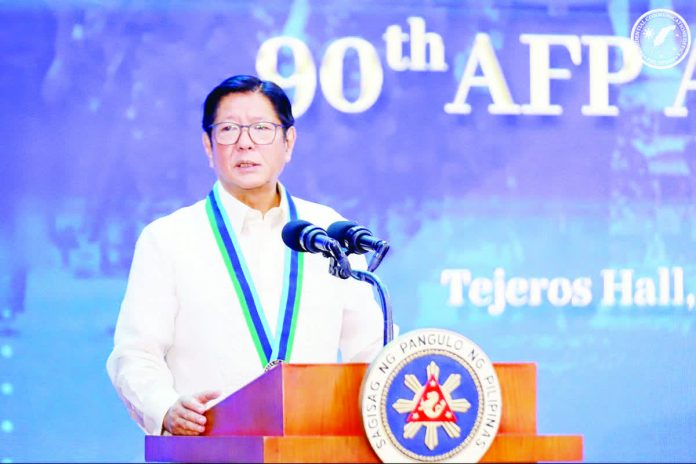 pbbm_2026_budget_copy_resized_compressed President Ferdinand "Bongbong" Marcos Jr. is set to sign the proposed 2026 national budget in the first week of January 2026. The proposed 2026 General Appropriations Act totals P6.793 trillion. PCO.GOV.PH PHOTO