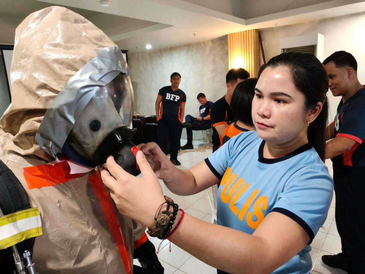 BCPO, BFP, CDRRMO hold HAZMAT training to boost emergency preparedness