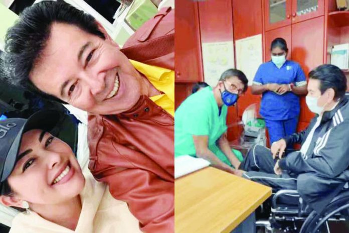 ruffa_dad_eddie_copy_resized_compressed While her dad, Eddie Gutierrez, will return to Singapore for another round of treatments in January, Ruffa Gutierrez is nonetheless thankful since he will be spending Christmas with the family. @ILOVERUFFAG/FACEBOOK PHOTO