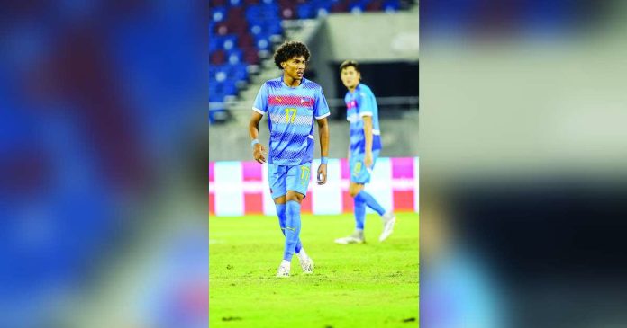 sports PH_superimposed_compressed Otu Banatao was the goal scorer in the Philippine men's football team’s 1–0 victory over Indonesia. PFF PHOTO