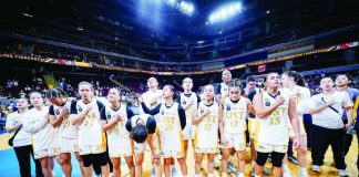 University of Santo Tomas Growling Tigresses are once again crowned champions in UAAP Season 88 women’s basketball. UAAP PHOTO