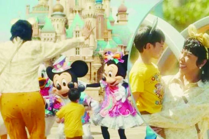vice_disneyland_copy_resized_compressed “Call Me Mother,” starring Vice Ganda and Nadine Lustre, is the first Asian movie allowed to shoot inside Hong Kong Disneyland. PHOTO COURTESY OF ABS-CBN NEWS