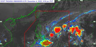 Photo courtesy of PAGASA