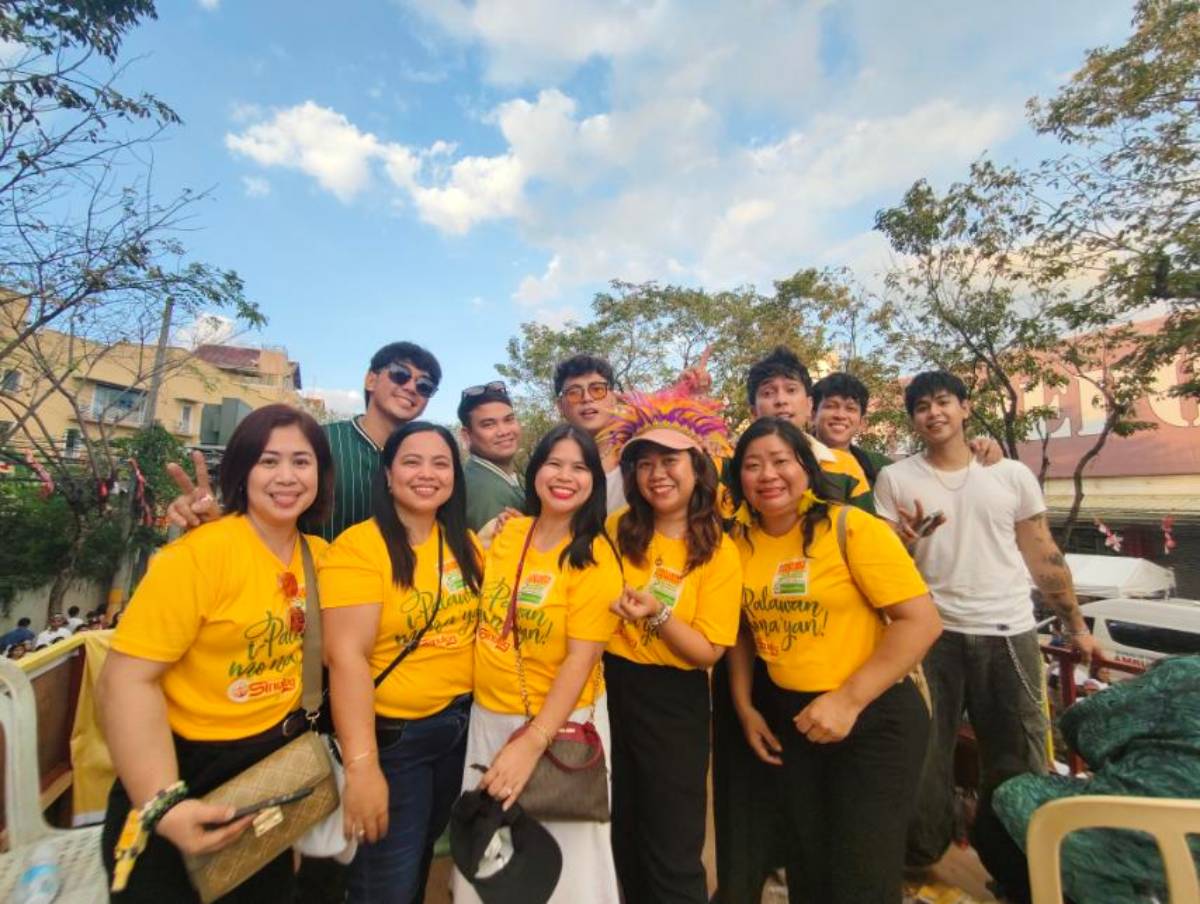 Palawan Group’s Cebu Area Managers, with Palawan Pawnshop Marketing Manager Ilyn Dizon (third from left, in yellow) and the Bisaya Squad.