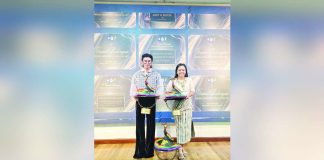 AWARDEES IN CULTURE AND THE ARTS. Awardees from the Province of Aklan—Sheree R. Reynaldo (right) and Errol Ordinez (left), president of the Aklan Historical and Cultural Society, Inc.—posed for a photo during the 1st Gawad Balangaw: Regional Awards for Culture and the Arts at the DepDev Regional Office in Iloilo City. ERROL ORDINEZ FB PHOTO