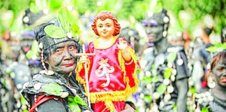 The Ati-Atihan Festival in Kalibo, Aklan honors Santo Niño and gives the world a glimpse of Akeanon culture through traditional street dancing that allows people from all walks of life to freely interact. ROBERT HARDING/PER-ANDRE HOFFMANN PHOTO