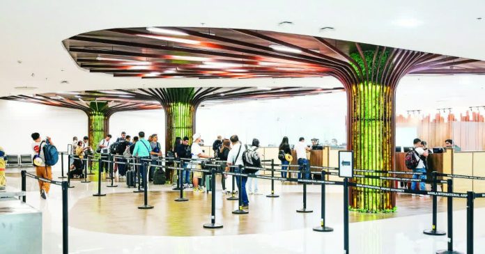 The Bureau of Immigration recorded 15,608,868 arrivals at all international ports of entry from January to December 2025. Photo shows the new immigration counters at the Ninoy Aquino International Airport Terminal 3. MANILA INTERNATIONAL AIRPORT AUTHORITY/FB PHOTO
