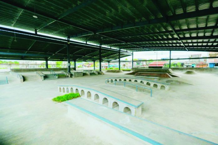Bacolod_skate_park_copy_resized_compressed The Bacolod City Skate Park, located in Barangay Vista Alegre. MAYOR GREG GASATAYA PHOTO