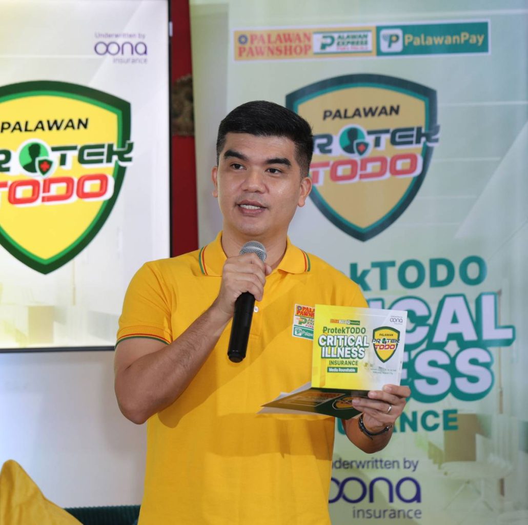 Karlo M. Castro, President and CEO of Palawan Group, highlighted the need for accessible health protection through Palawan ProtekTODO