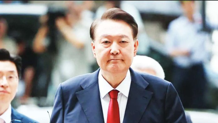 Korea On December 3, 2024, then President Yoon Suk Yeol shocked South Korea - and the world - by declaring martial law. He said at the time it was to protect the country from North Korean communist forces, but some saw it as a ploy by Yoon to get a grip on power amid domestic political woes. GETTY IMAGES