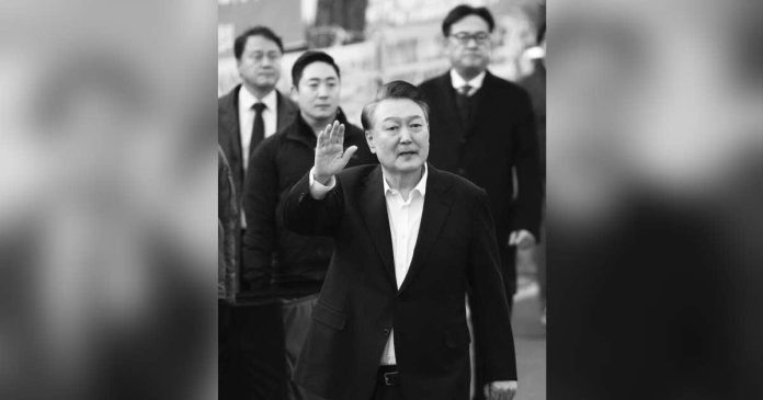 Korea_superimposed_compressed Then South Korea president Yoon Suk Yeol was impeached in 2024 for his martial law attempt. EPA