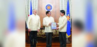President Ferdinand “Bongbong” Marcos Jr. receives the Second Congressional Commission on Education (EDCOM 2) and the National Education and Workforce Development Plan (NatPlan) 2026–2035 from House Speaker Faustini Dy III and Senate President Vicente Sotto III. PCO