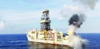 This is the Malampaya East 1 gas field, screengrab from President Ferdinand Marcos Jr.’s vlog
