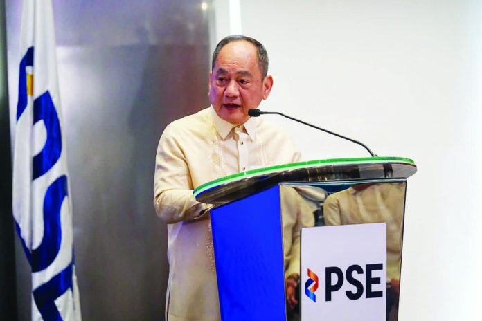 PSE_eyes_copy_resized_compressed Philippine Stock Exchange president and chief executive officer Ramon Monzon confirmed that four companies are expected to go public this year, including PNB Holdings, which holds the real estate assets of the Philippine National Bank, and digital wallet firm GCash. PRESIDENTIAL PHOTOJOURNALISTS ASSOCIATION (PPA) POOL YUMMIE DINGDING PHOTO