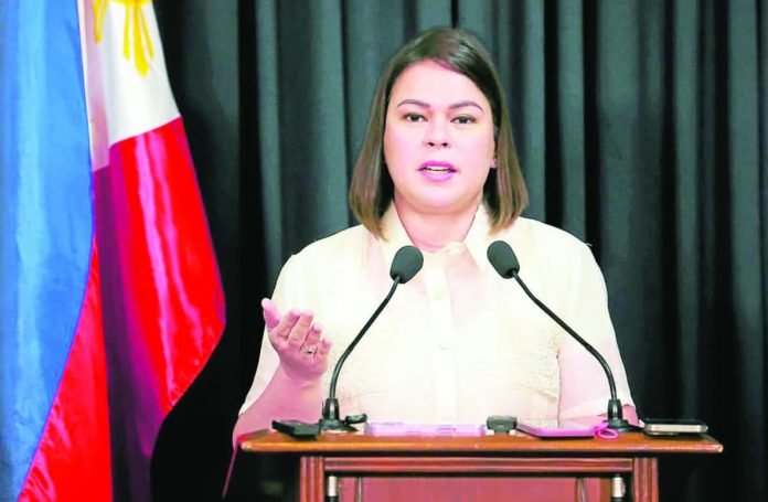 VP_Sara_welcomes_copy_resized_compressed “’Yung mga lawyers, they’ve been preparing. They were hired as early as fourth quarter of 2023, the moment that one of the members of the House of Representatives announced that they will file a case against me,” says Vice President Sara Duterte-Carpio.