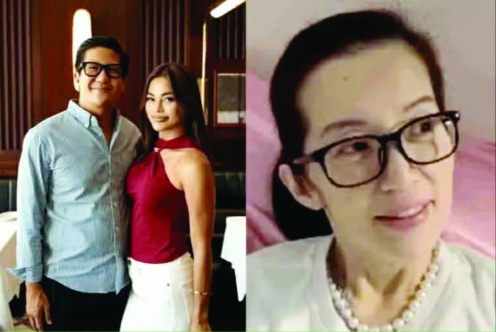 aira_lopez_copy_resized_compressed (From left) Mark Leviste, Aira Lopez, and Kris Aquino. Images: Instagram/@ranglopez, @krisaquino