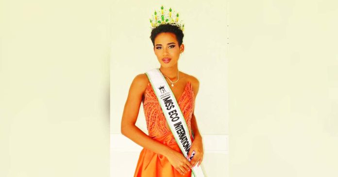 Miss Eco International Alexie Brooks. ALEXIE BROOKS/FACEBOOK PHOTO