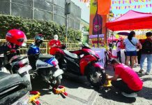 871 illegally-parked vehicles clamped in five months The Iloilo City Traffic and Transportation Management Office (ICTTMO) reminds motorists to be disciplined and responsible during the Dinagyang Festival, adding that clamping operations will continue, and violators will be dealt with accordingly. Photo shows ICTTMO personnel putting clamps on motorcycles for illegal parking on Valeria Street, City Proper district. PN FILE PHOTO