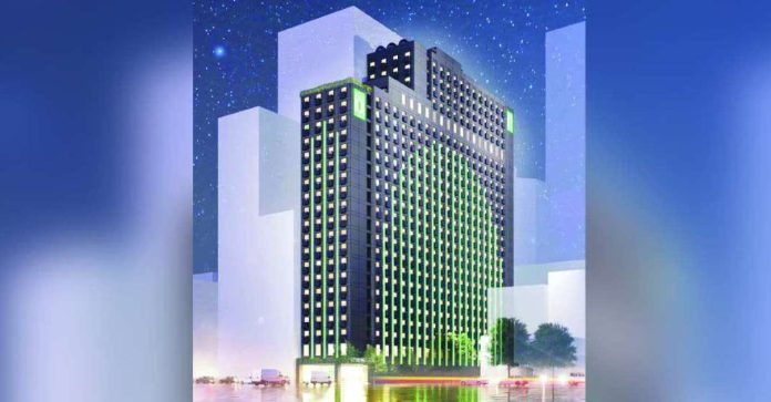 doubledragon.JPG_superimposed_compressed Hotel101 signs binding agreements to develop a 766-Room Hotel101-Melbourne at one of the most prime locations in Melbourne, Australia. Photo shows the perspective view of Hotel101-Melbourne.