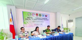 As of December 16, 2025, a total of 1,984 out of 3,389 barangays in Western Visayas have been classified as drug-cleared, while 1,307 barangays have been declared drug-free, according to the 62nd Regional Oversight Committee Deliberation on Barangay Clearing Program report of the Philippine Drug Enforcement Agency (PDEA) Region 6. PDEA-6 PHOTO