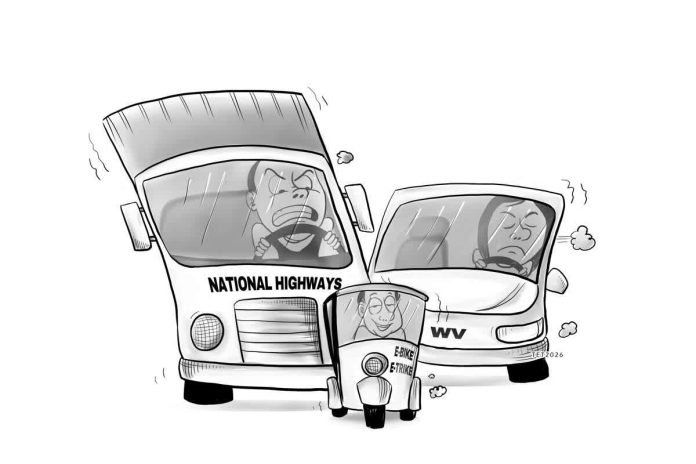 Editorial Cartoon for January 12, 2026.