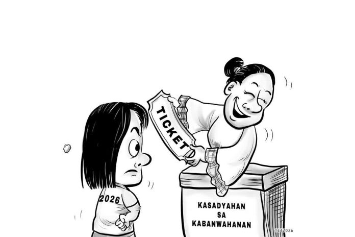 Editorial Cartoon for January 26, 2026.