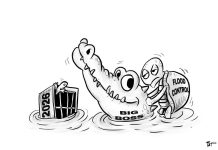 Editorial Cartoon for January 5, 2025.