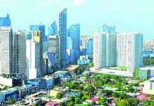 Graft fallout seen to keep PH growth below 6% until 2027 The flood-infrastructure-related corruption scandal has been a major drag on economic activity in the Philippines, according to ANZ Research. Photo shows the general view of the skyline of the financial district of Makati in Manila. PHOTO BY TED ALJIBE / AFP